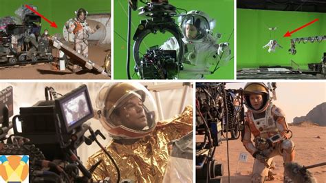 the martian behind scenes.